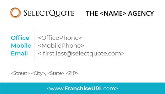 SelectQuote Business Card - SPECIAL ORDER